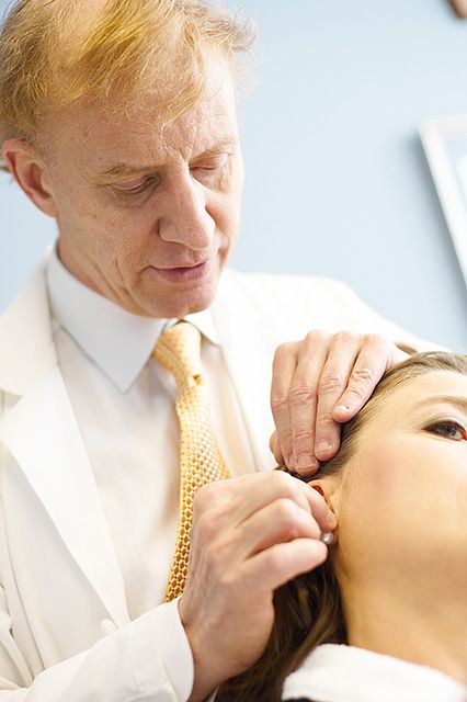 Dr. Mitchell Jones With Patient